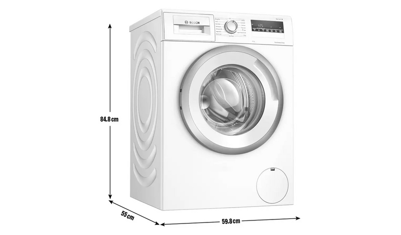 Bosch WAN28281GB 8KG 1400 Spin Washing Machine - White795/0445