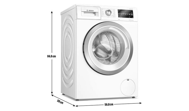 Bosch WAU28T64GB 9KG 1400 Spin Washing Machine - White795/4018