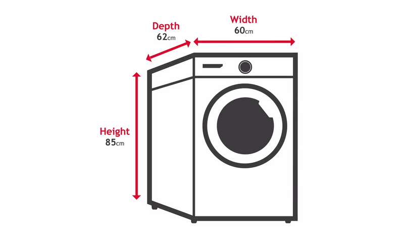 Hoover H-WASH 500 11KG 1400 Spin Washing Machine - White917/1105