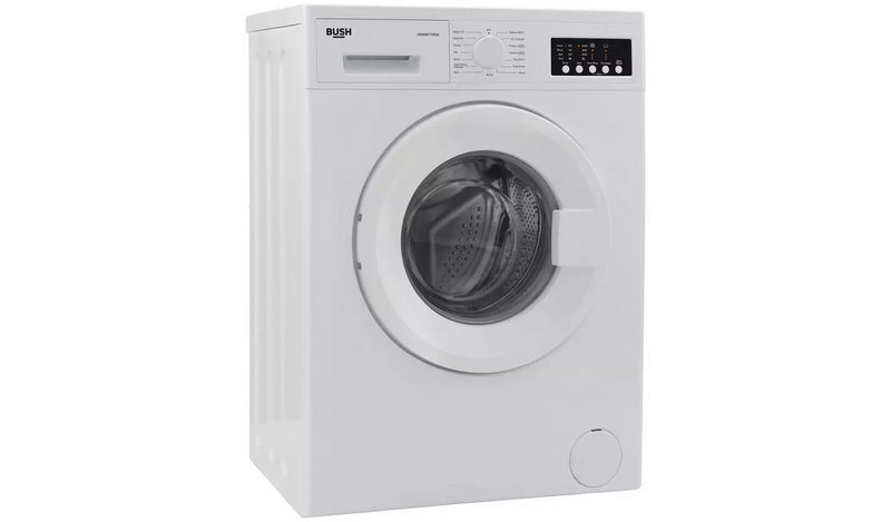 Bush WMSAE712EW 7KG 1200 Spin Washing Machine - White933/9631