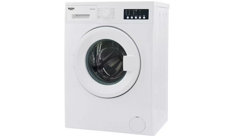 Bush WMSAE712EW 7KG 1200 Spin Washing Machine - White933/9631