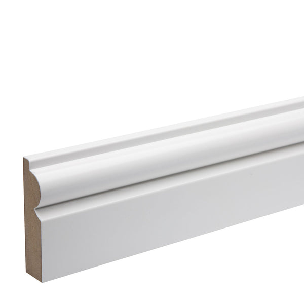 KOTA White MDF Torus Architrave (L)2.18m (W)69mm (T)18mm