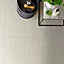 Natural White Satin Stone effect Porcelain Wall & floor Tile, Pack of 6, (L)600mm (W)300mm