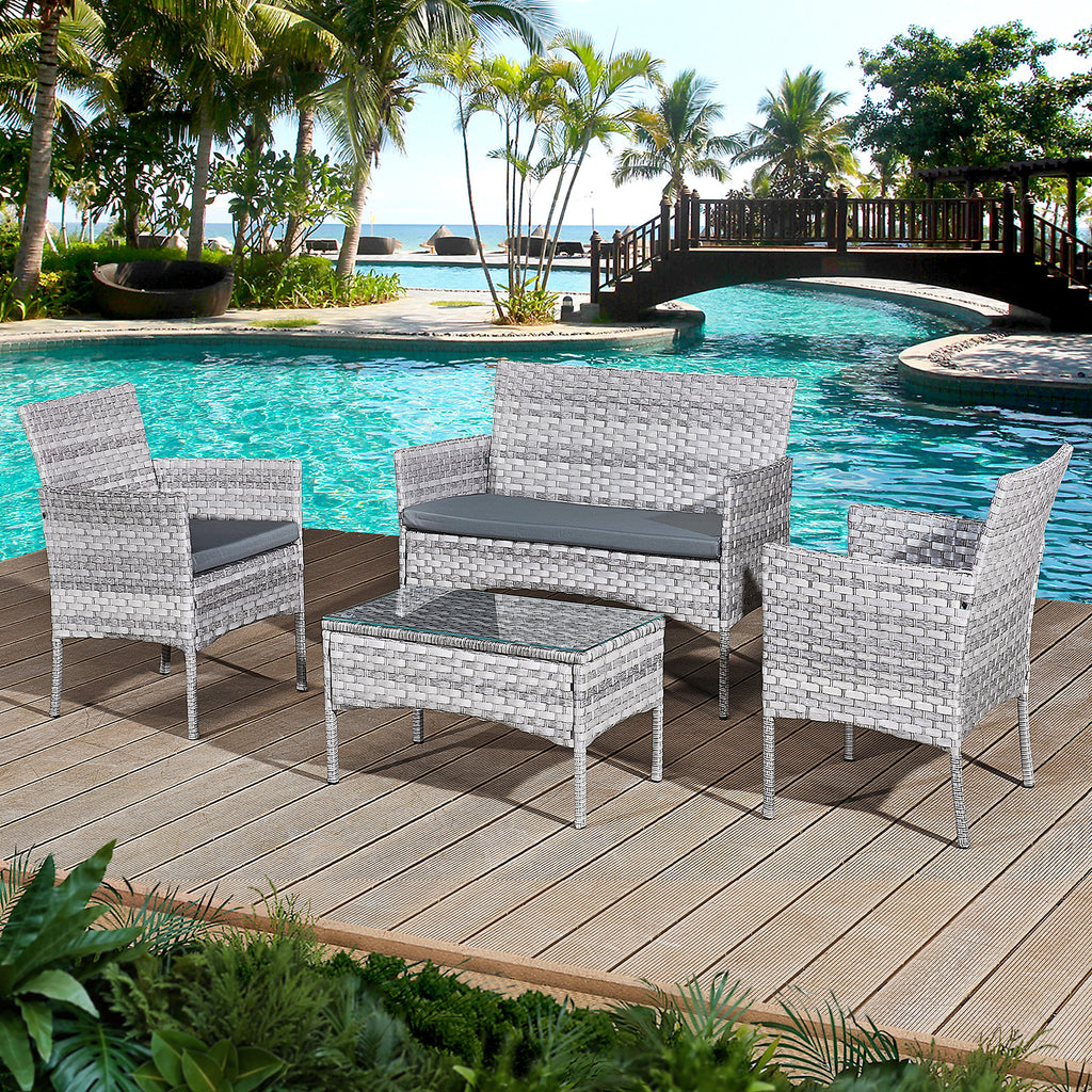 Cusco rattan 4 seater store