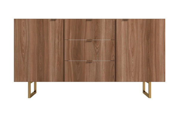 OUT & OUT Seattle Oak Large Modern Sideboard - 135cm