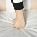 Outsunny 3 PC Rattan Outdoor Cushioned Single Sofa Coffee Table Light, Grey