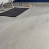 Pine wood White Matt Wood effect Porcelain Wall & floor Tile, Pack of 8, (L)800mm (W)200mm