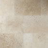Real tumbled travertine Cream Matt Travertine effect Natural stone Wall & floor Tile, Pack of 6, (L)610mm (W)406mm