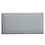 Trentie Grey Gloss Metro Ceramic Wall Tile, Pack of 40, (L)200mm (W)100mm