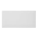 Trentie White Gloss Metro Ceramic Wall Tile, Pack of 48, (L)200mm (W)100mm