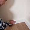White MDF Chamfered Architrave (L)2.18m (W)69mm (T)18mm, Pack of 5